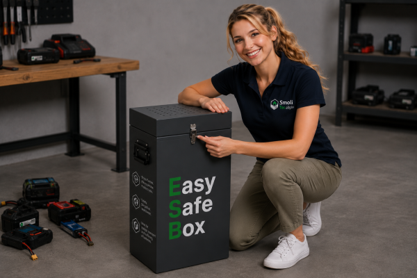 Welche Akkus gehören in eine Sicherheitsbox? Lithium-Akkus richtig lagern - 