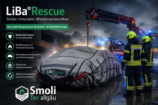 LiBa®Rescue – Sicheres Bergesystem für Elektro- &amp; Hybridfahrzeuge - LiBa®Rescue – Bergesystem für Elektro- &amp; Hybridfahrzeuge | SmoliTec