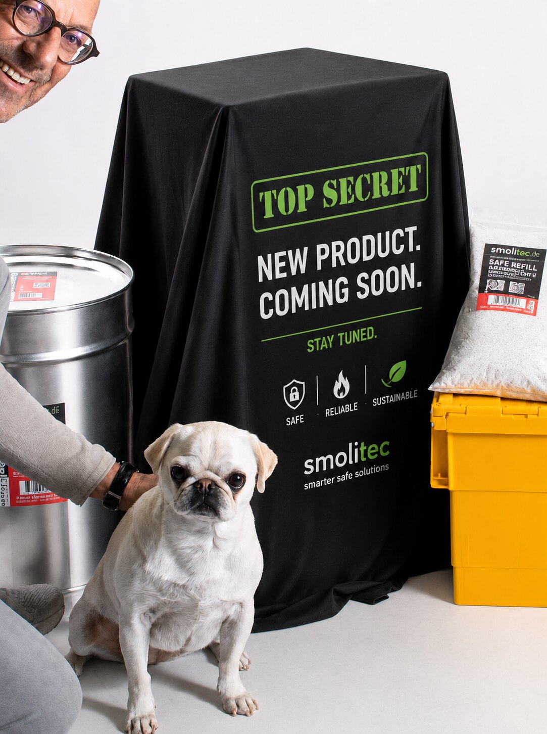 SmoliTec Akku Safe Box – sichere Lagerung von Lithium-Akkus