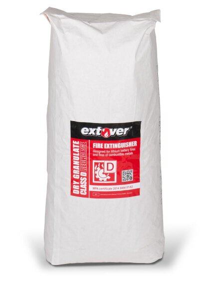 55l Extover® coarse bag Brandschutzgranulat