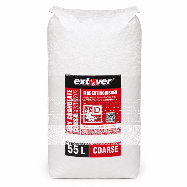 55l Extover® coarse bag Brandschutzgranulat