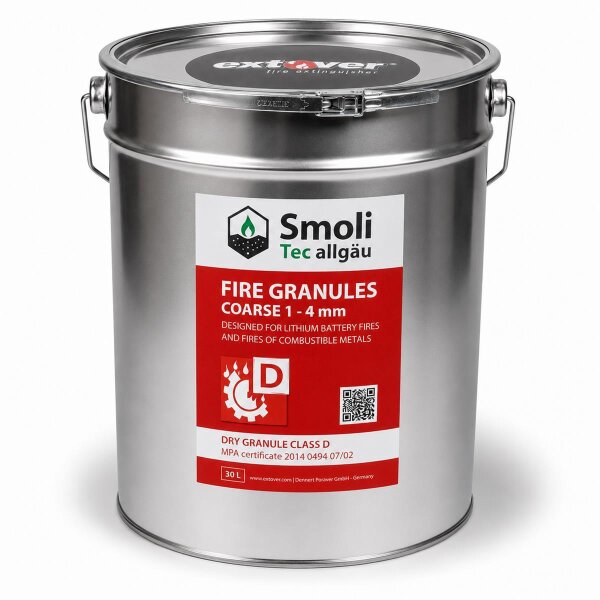 10l Extover® coarse Hobbock UN-Metalleimer Brandschutzgranulat