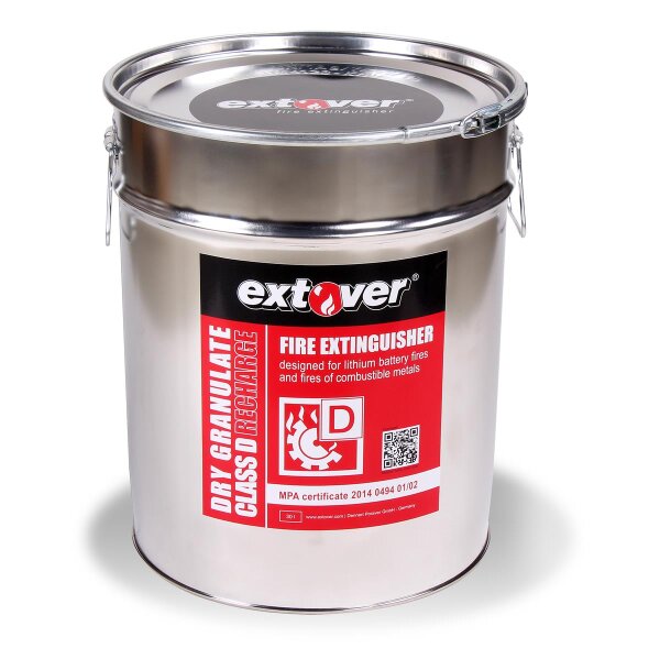 10l Extover® bucket fire extinguishing granulate