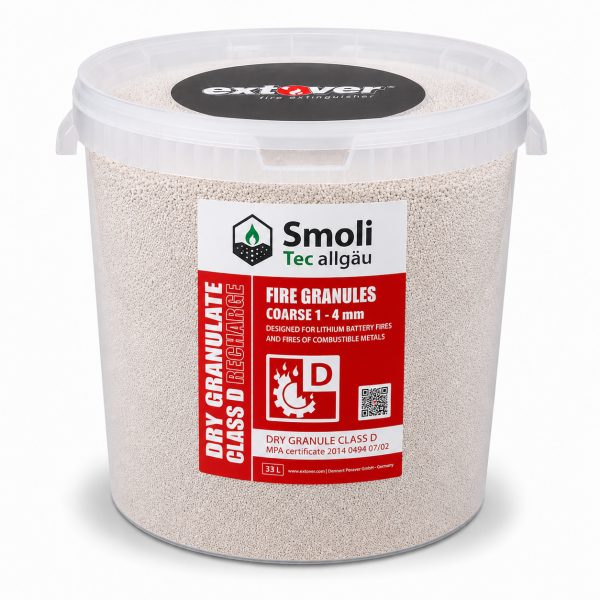 33l Extover® Kunststoff Hobbock Brandschutzgranulat