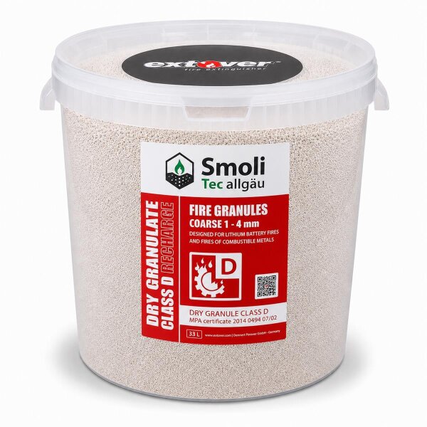 33l Extover® bucket fire extinguishing granulate